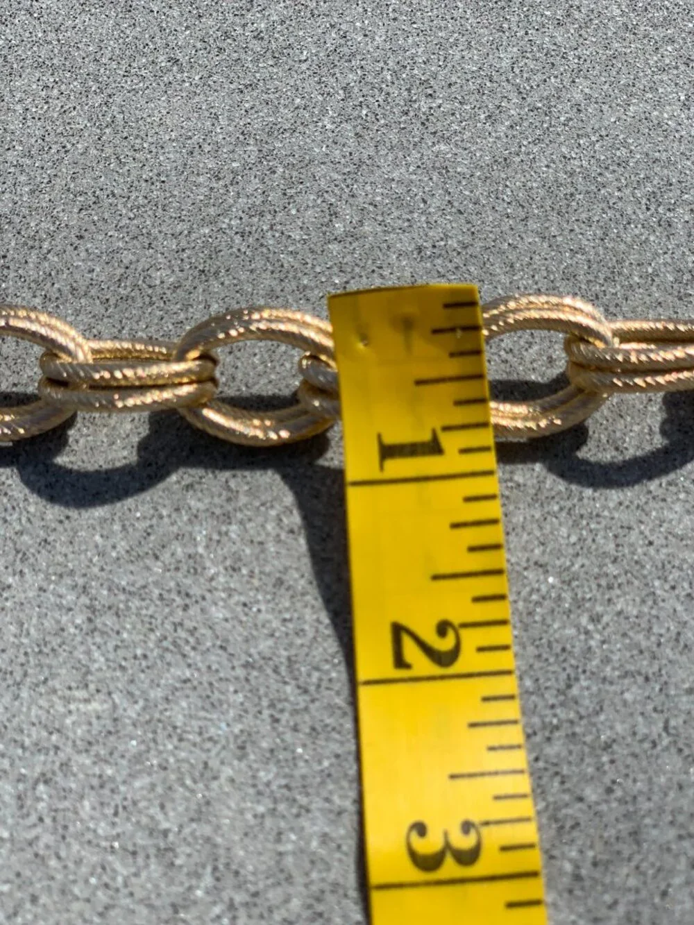 Vintage 70s Gold Hip Waist Chain Belt Bikini Body Jewelry 41 Inch Beach Festival - Picture 9 of 9